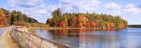 Massabesic Lake from a Country Road